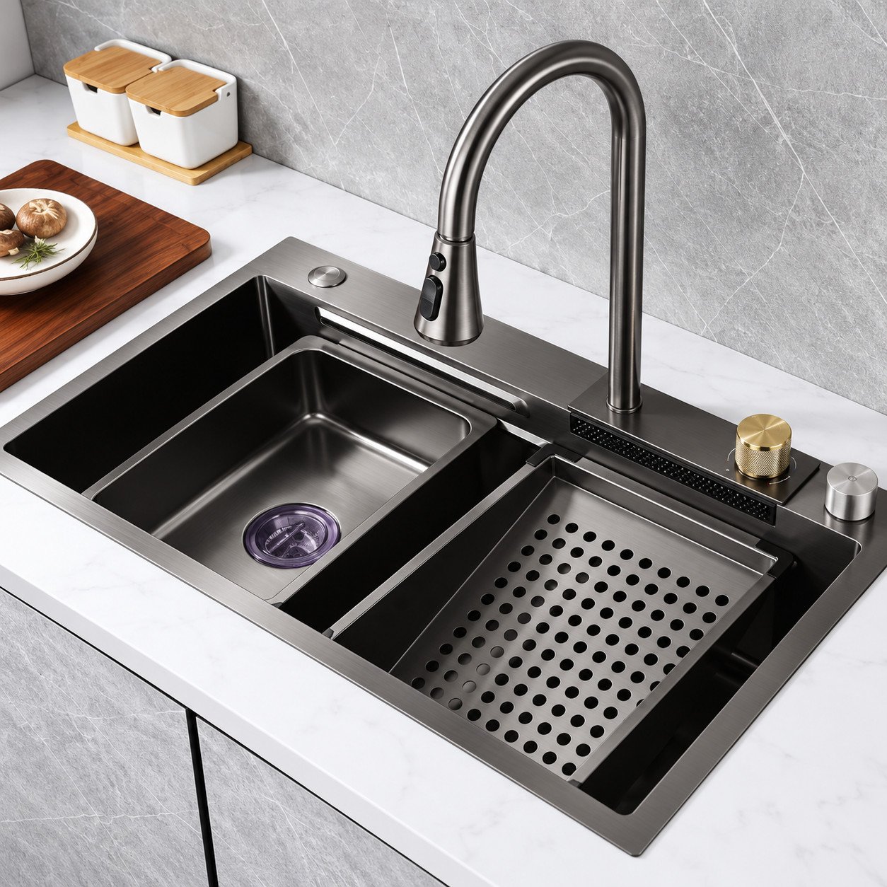 Sonet Regular rainfall, smart sink